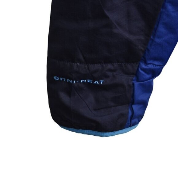 Columbia Lightweight Insulated Omni Heat Jacket Black Blue  Size XXL - Picture 5 of 13